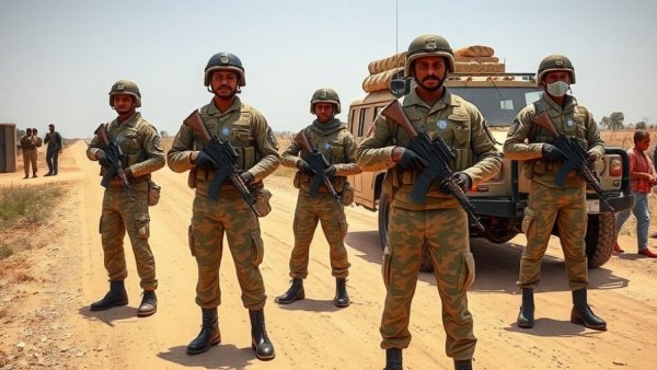 UN peacekeepers on duty amid South Sudan tensions