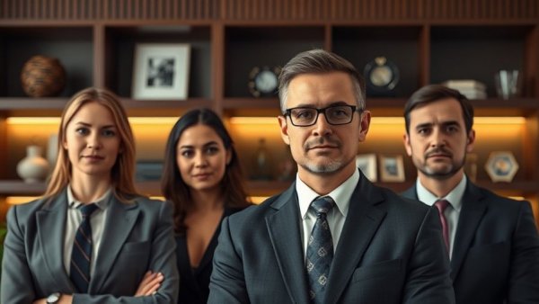 Women in Africa leadership portrayed in a modern office setting.