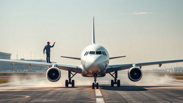 Commercial plane on tarmac with worker directing; Sudan Accuses UAE and Ethiopia of Drone Attacks.