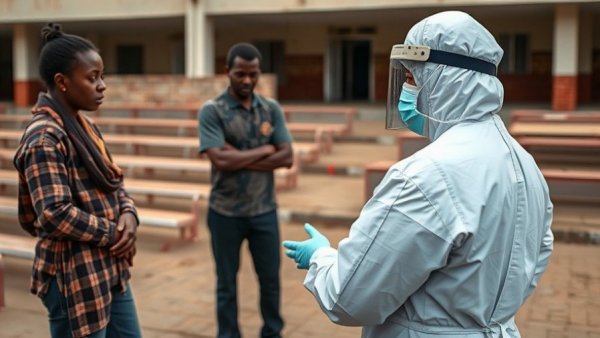 Healthcare response during Ebola outbreak in Eastern Congo.