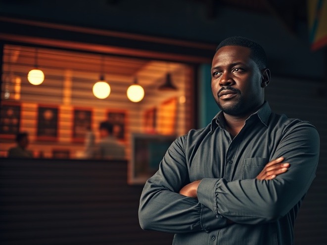 African small business owner reflects on inflation and economic outlook amid uncertainty.