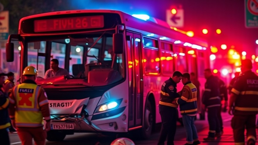 Emergency responders at a crash scene, highlighting urgency amidst Africa financial markets news.