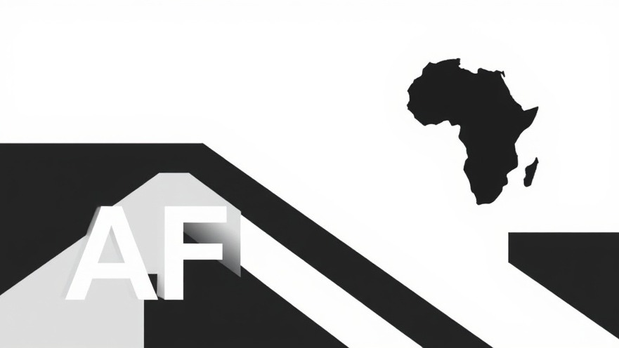Futuristic design symbolizing AI growth in Africa, highlighting fintech Africa.