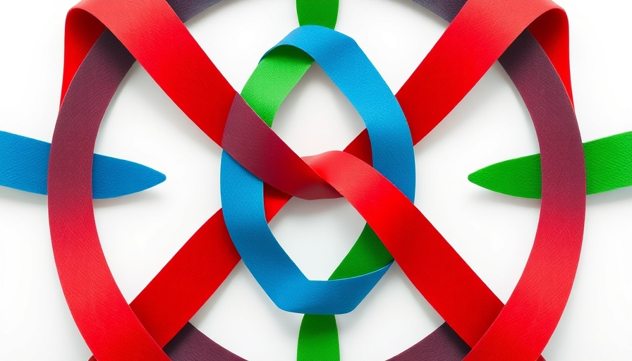 Vibrant abstract arcs design symbolizing unity in Ghana 2025 budget.