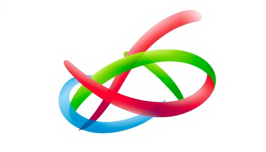 Abstract colorful logo pattern for African Development Bank Annual Meetings 2025.