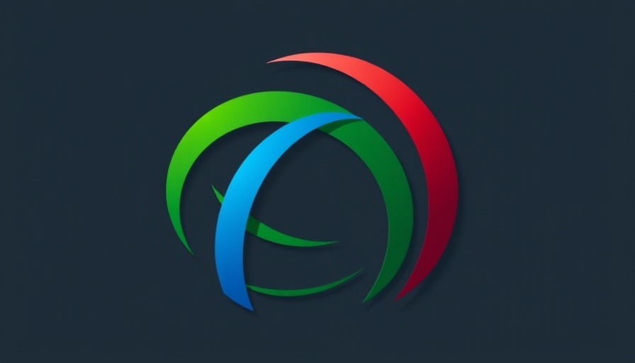 Abstract arcs design symbolizing investment in fortified food Rwanda