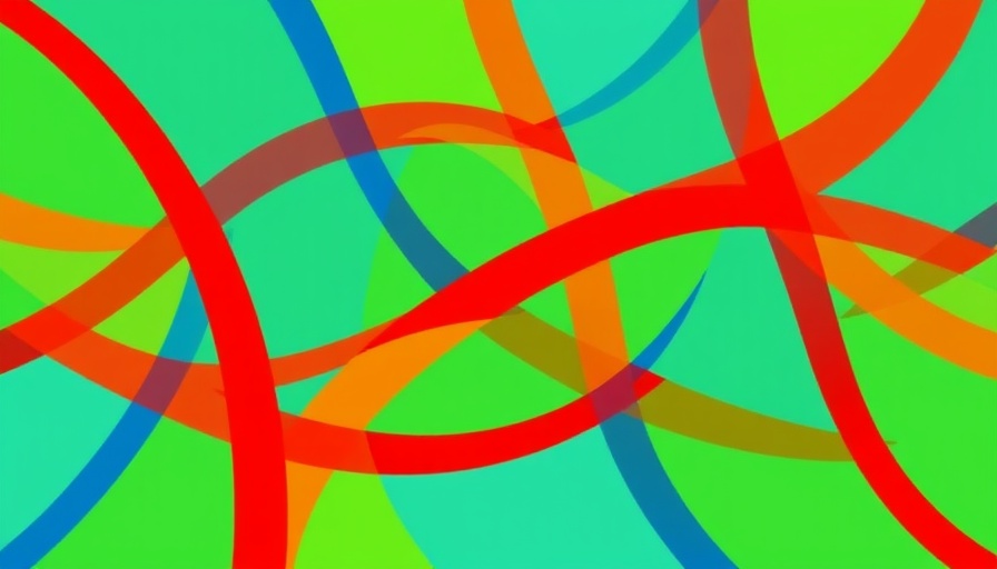 Colorful abstract pattern representing automated import inspections Uganda