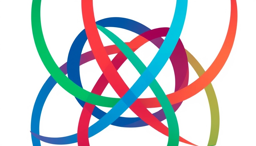 Colorful abstract logo with intersecting arcs symbolizing Africa Sustainable Finance Taxonomy.