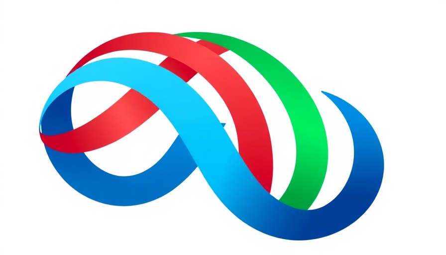 Colorful abstract logo for Africa50 infrastructure financing.