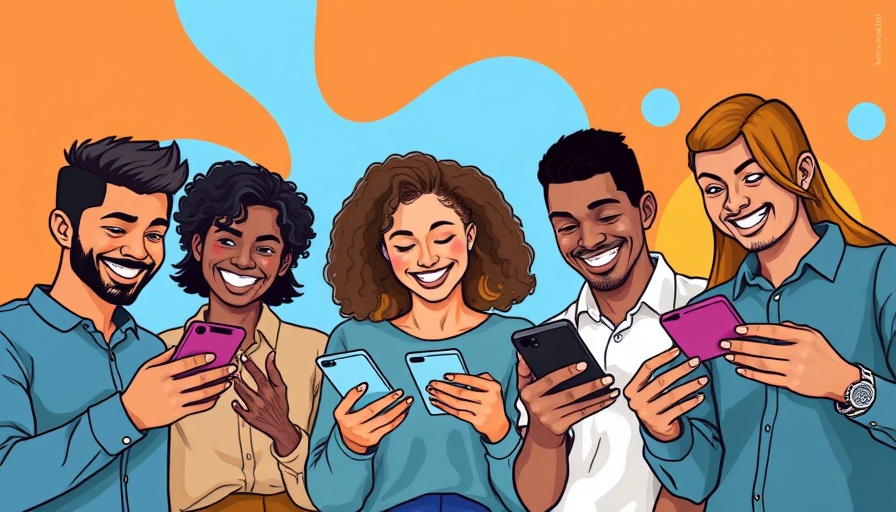 Smiling group engaging with Flutterwave Share and Earn referral program.