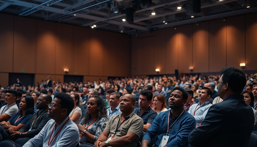 Audience at ETH Enugu 25 conference in a modern hall.