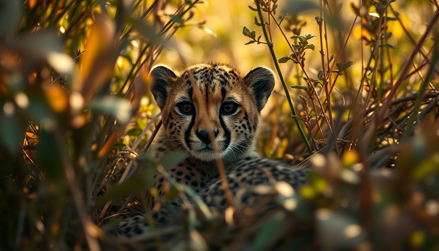 Illustrative image of young cheetah in Somaliland, highlighting illegal wildlife trade concerns.