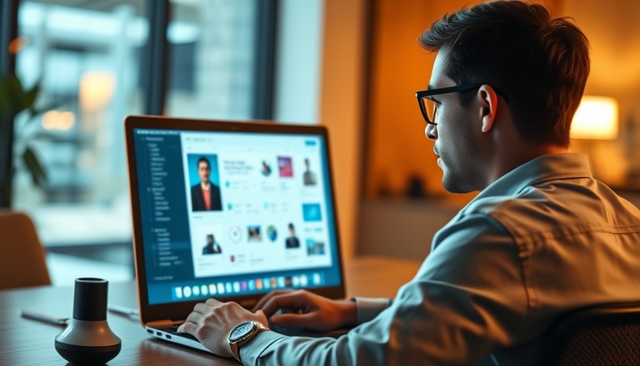 AI development in Africa: Focused individual working on AI interface.