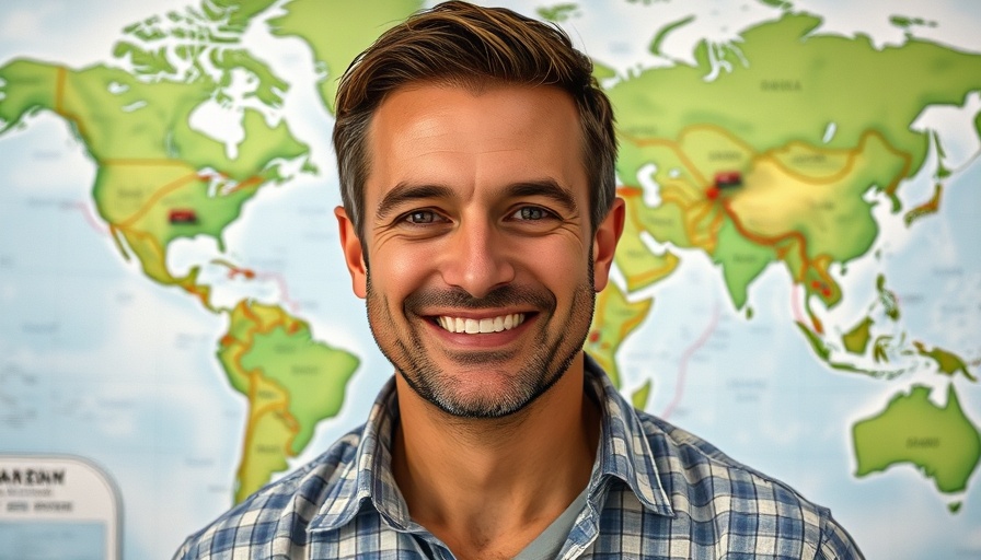 Content sharing platform in Africa visual concept with world map.