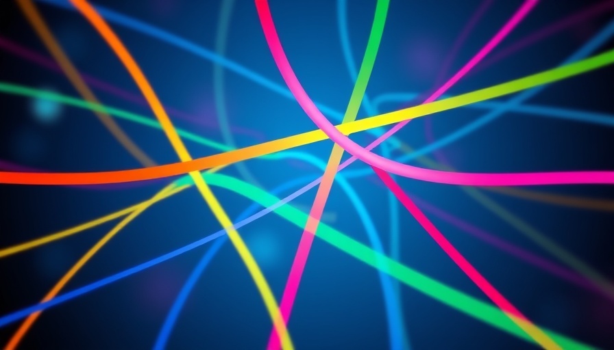 Abstract design of colorful interconnected bands, symbolizing Africa climate risk financing