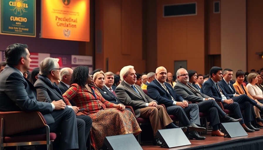 Intra-African Trade Fair 2025 conference with diverse leaders on stage