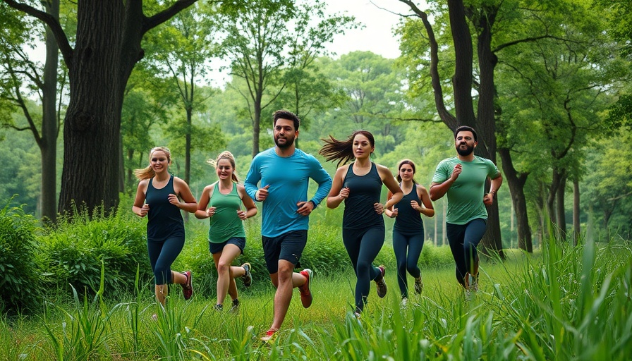 Kenya athletes jogging, focus on doping compliance awareness.