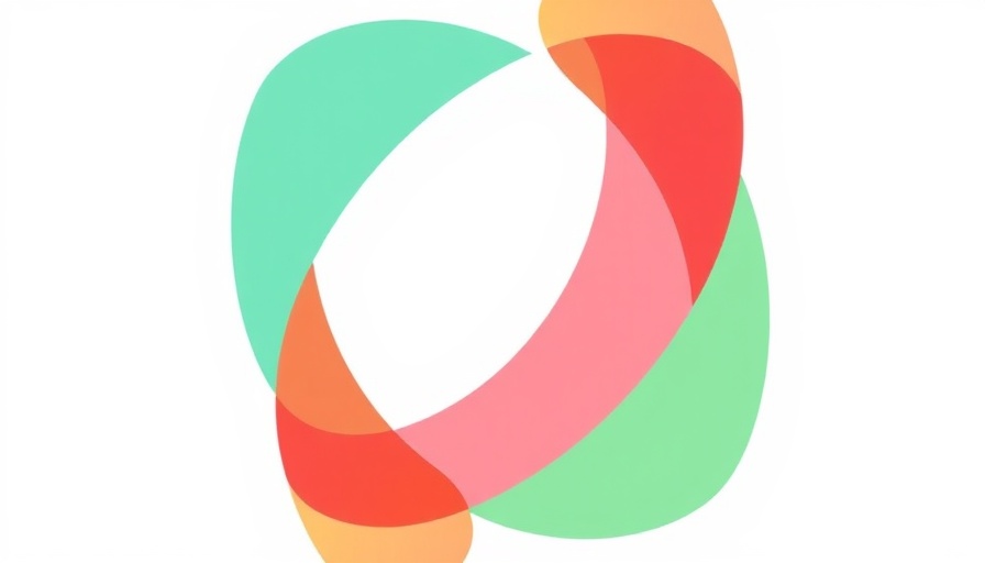 Colorful abstract arcs symbolizing Africa cultural diversity.