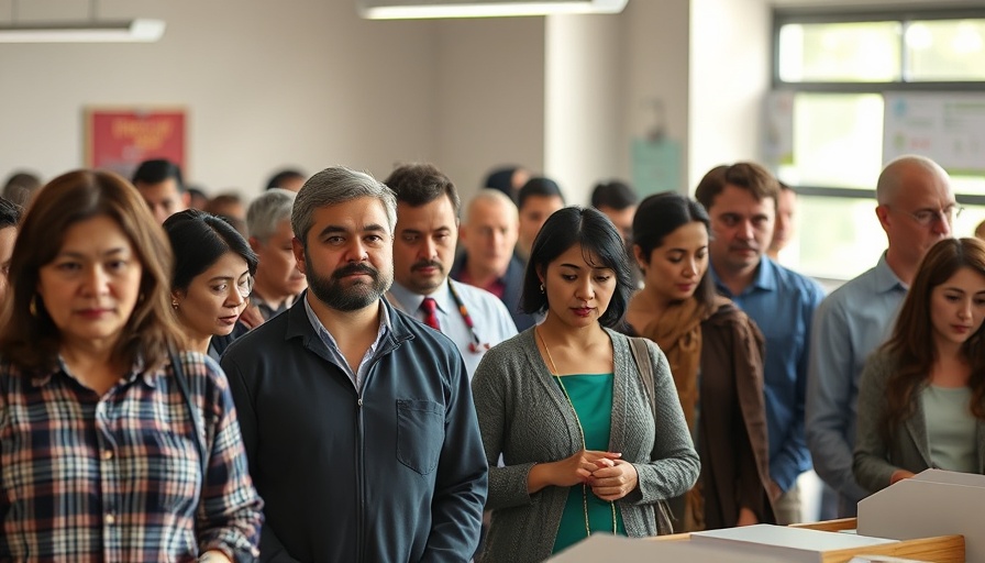 People participating in Seychelles presidential rerun election voting process