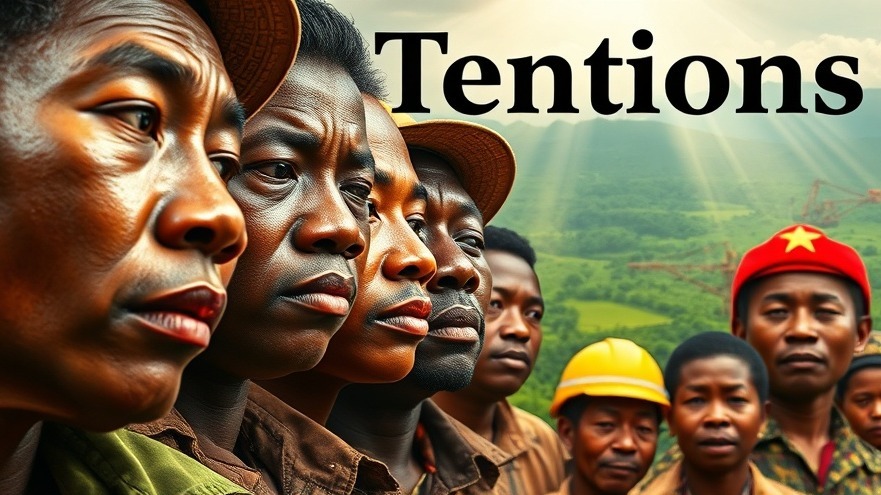 Congolese miners display hope and frustration, symbolizing Africa-China relations in global trade.