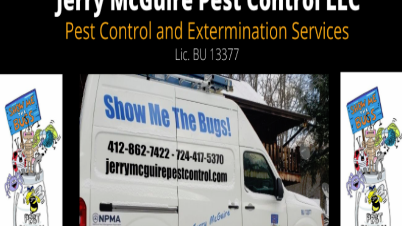 Jerry McGuire Pest Control Van
