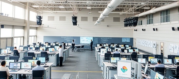 efficient event coordination, detail-oriented coordinator, planning, photorealistic, operational headquarters with event maps, highly detailed, seamless coordination workflows, realistic texture, neutral colors, soft diffused lighting, shot with a 50mm lens.