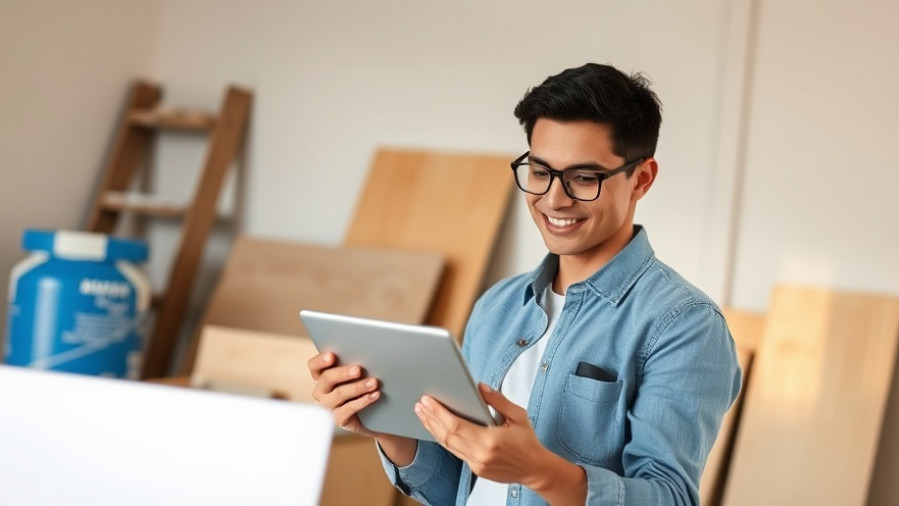 Confident young professional analyzing marketing analytics on a tablet.