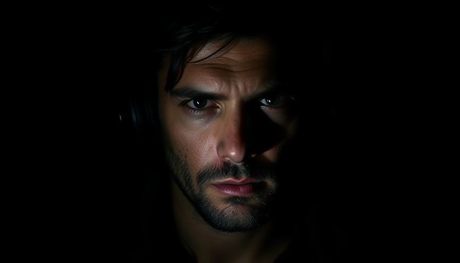 Moody portrait for podcast cover, Choosing Your Sacrifice.