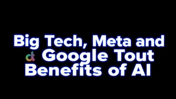 Big Tech AI commitments text display with bold style