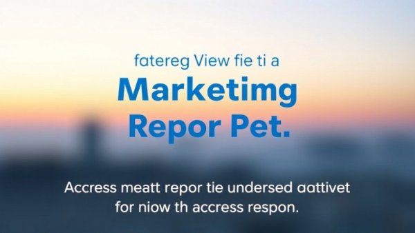 Minimalist blue text marketing message for loop marketing tactics.