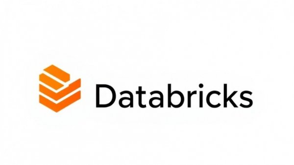Databricks logo representing the brand's focus on data analytics, highlighting Databricks revenue run rate.