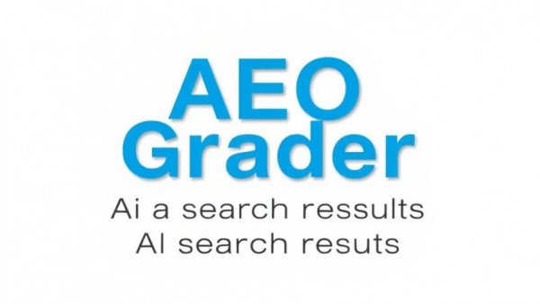 Answer Engine Optimization ROI text banner highlighting AEO grader