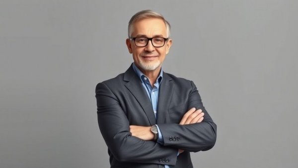 Confident man in business attire representing Rebellions AI Chip Funding.