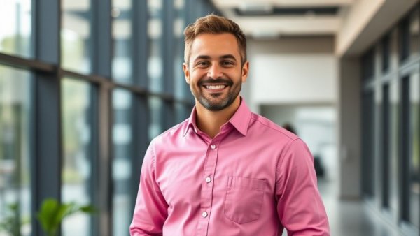 Professional man in an office setting related to debt facility volume.