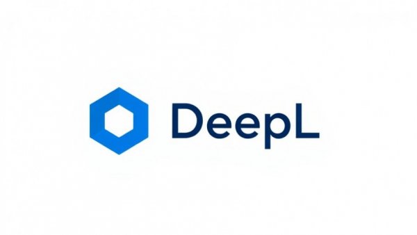 DeepL logo with hexagon design for Voice-to-Voice Translation