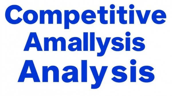 Downloadable competitive analysis templates offer.