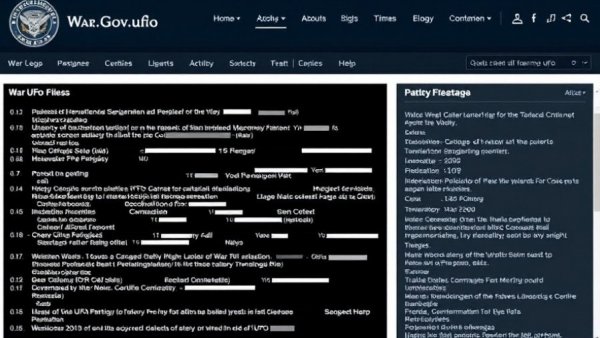 The Pentagon published 162 UFO files on war.gov/ufo. Two-thirds are redacted. The government says it is being transparent.