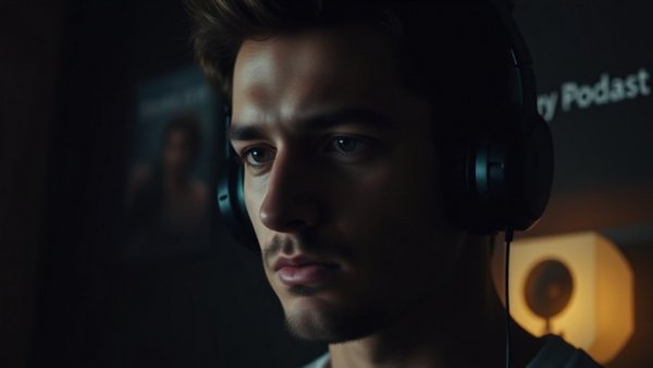 Man wearing headphones in moody lighting, Take Control of Your Life in 2026.