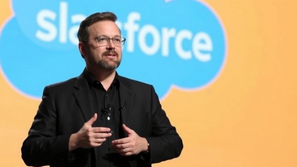 Salesforce expects to spend $300 million on Anthropic tokens this year, and Benioff wants coding inside Slack next