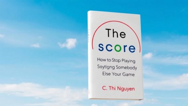 Minimalist book cover highlighting challenges of metrics in decision-making