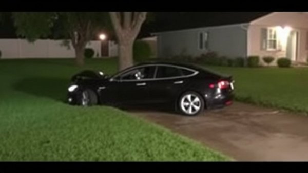 A Tesla on Autopilot plowed into a Texas home. The woman inside didn’t survive.