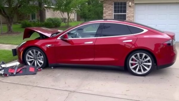 The driver who crashed a Tesla into a Texas home at 70 mph had pressed the accelerator to 100 percent, NTSB finds