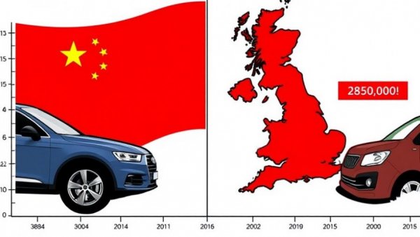 Chinese car sales in the UK jumped from 384 in 2015 to 285,000 last year. The tariff gap explains why.