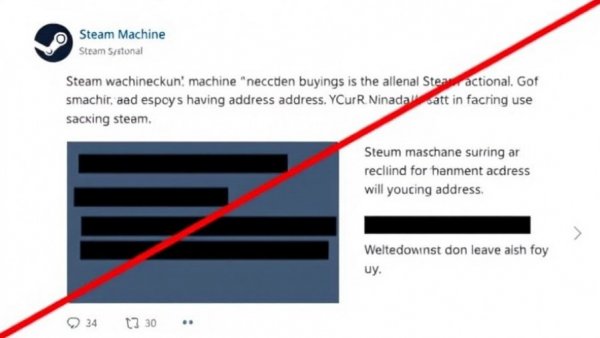 Valve is warning Steam Machine buyers that scammers have their address