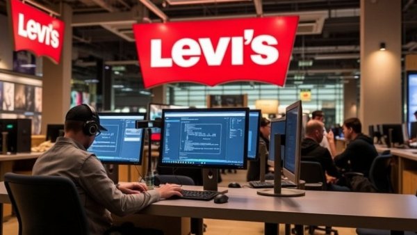 Hackers talked their way into Levi’s, and three computers were enough