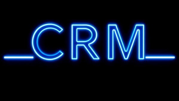 CRM for insurance companies marketing text strip