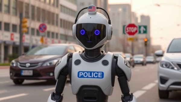 China’s robot traffic police can do almost everything except stop you
