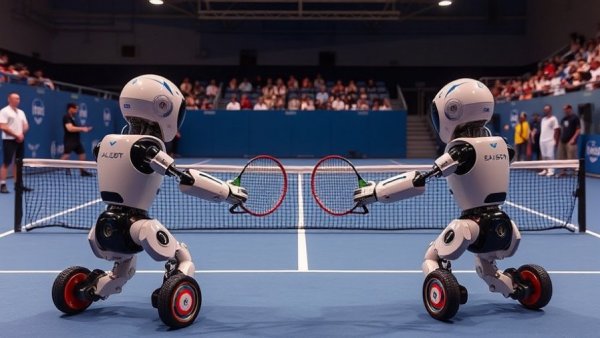 Galbot Robots complete 100 consecutive rallies against a tennis champion