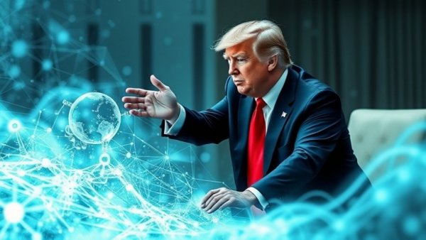 Trump calls the people asking to slow AI down a negative force