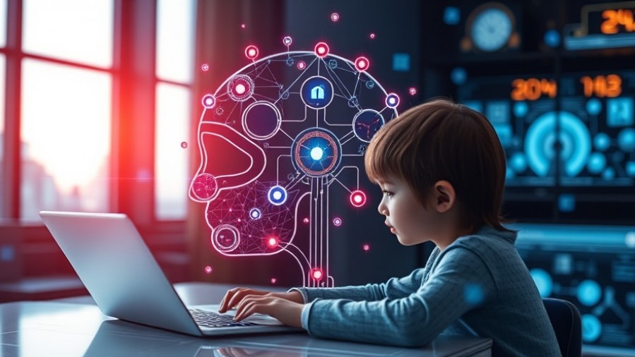 Parents navigating AI tools for children's engagement and responsible use in education.